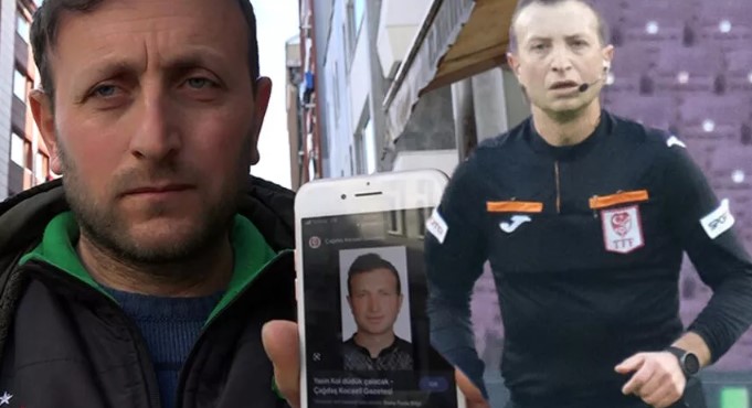 Bir garip olay! Hakem Yasin Kol ile aynı ismi taşıyan manavın ‘hakaret’ çilesi