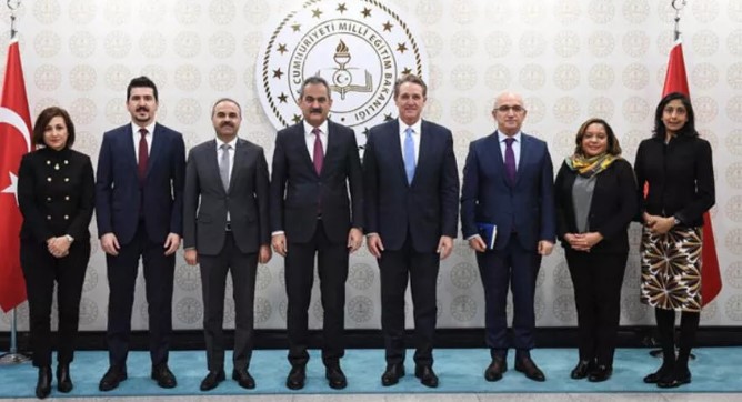 Bakan Özer, ABD Büyükelçisi Flake’i kabul etti