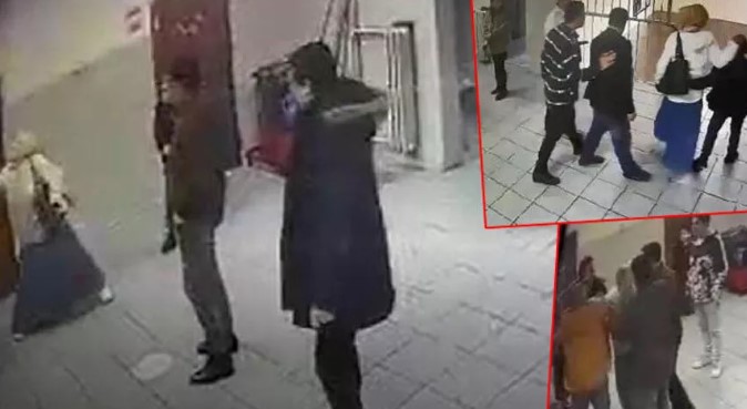 Okulu karıştıran tokat! Veliler sınıfı bastı