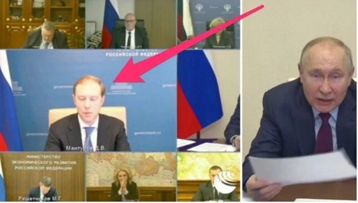 Putin, Ticaret ve Sanayi Bakanını herkesin önünde azarladı