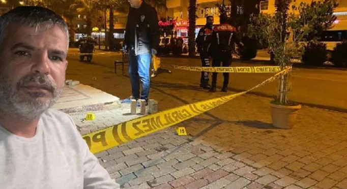 Evinin önünde öldürüldü, katil zanlısı aranıyor