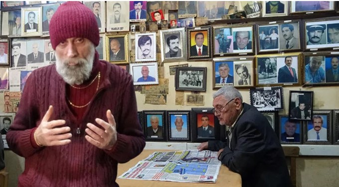 ‘Ölüler kıraathanesi’ görenler hayrete düşüyor