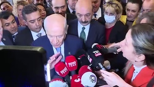 Bahçeli’den, Sinan Ateş’i soran gazeteciye: İşine bak hadi