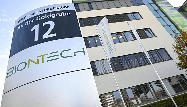 BioNTech’ten 1 milyon euro deprem bağışı
