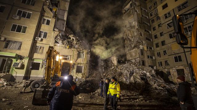 Dnipro’ya düzenlenen füze saldırısında can kaybı 40’a yükseldi