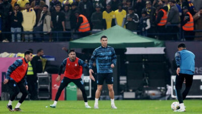Cristiano Ronaldo yeni takımı Al Nassr ile ilk kez sahada