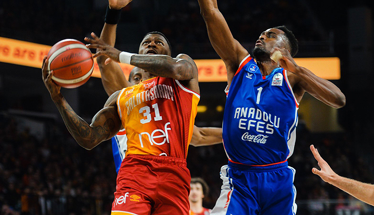 Anadolu Efes Galatasaray’ı 10 sayı farkla yıktı