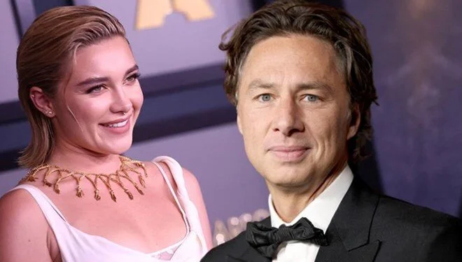 Zach Braff’tan eski aşkı Florence Pugh’a: Mutlu yıllar efsane