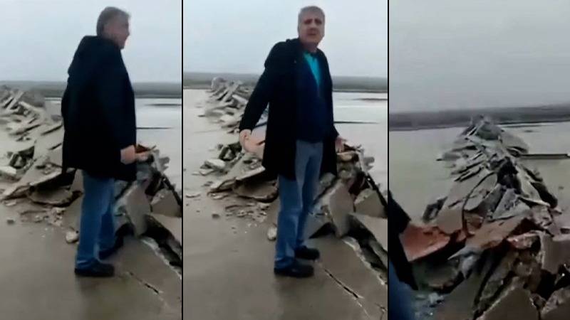 Hatay Havalimanı’nın pisti yıkıldı Hatay Havalimanı’nın pisti yıkıldı