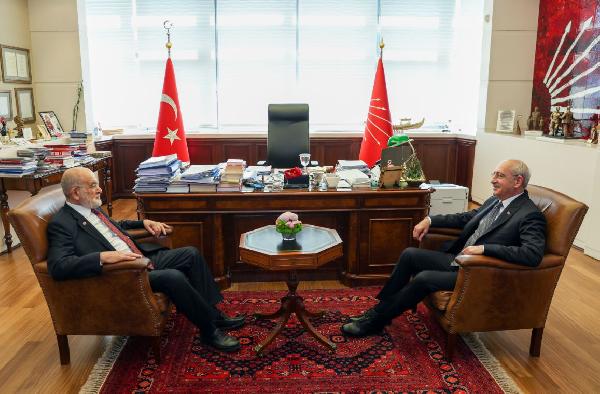 Karamollaoğlu’ndan Kılıçdaroğlu’na ziyaret