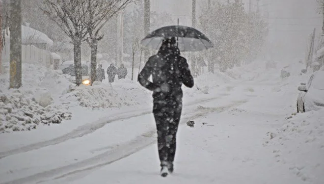 6 il için sarı kodlu kuvvetli kar yağışı uyarısı