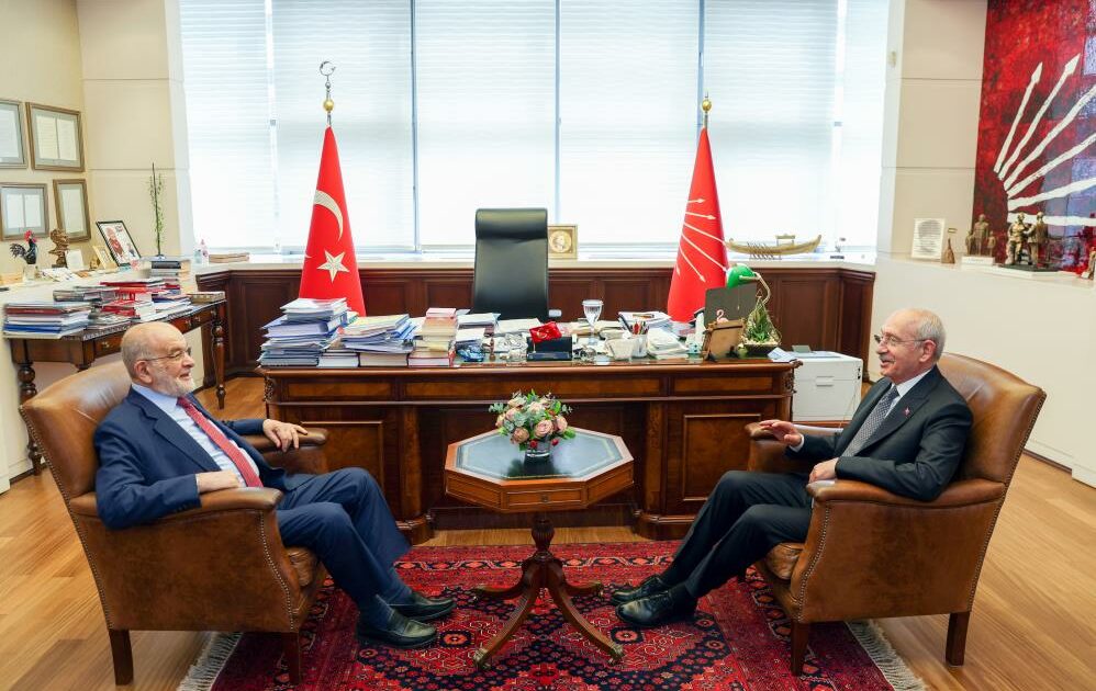 Karamollaoğlu, Kılıçdaroğlu ile görüştü