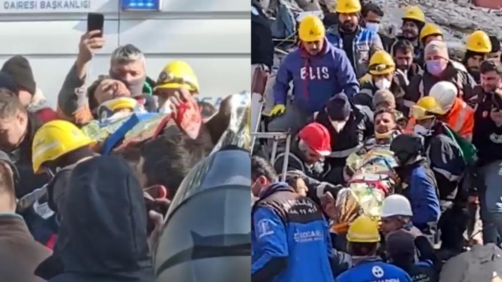 Umut hep var… 156’ncı saatte enkaz altından sağ kurtarıldı