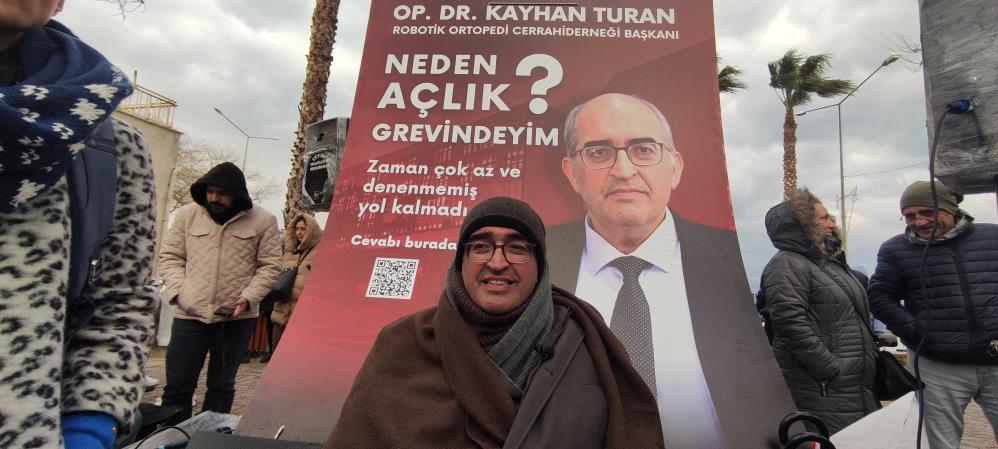 Bursa’da açlık grevindeki doktordan belediye başkanına cevap