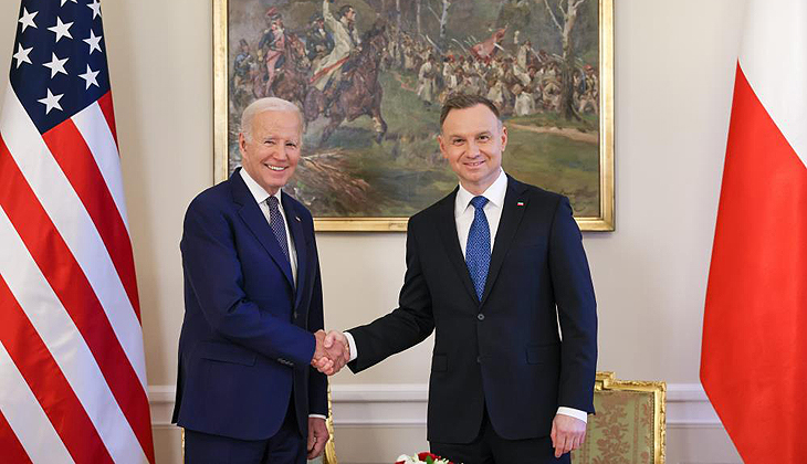 ABD Başkanı Biden, Polonya’da