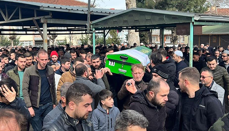 Varil patlamasında hayatını kaybeden Bursalı kaleciye veda