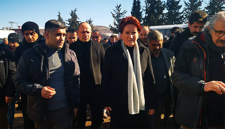 Akşener: Yangın söndürmek için buradayız