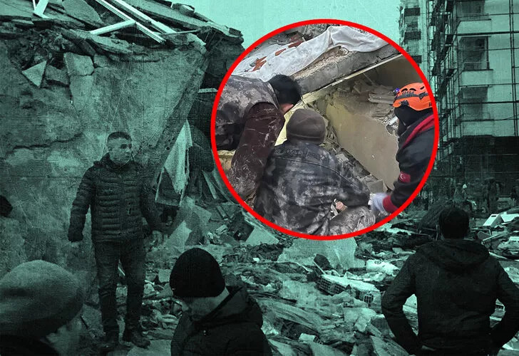 Deprem sonrası arama kurtarma çalışmaları sürüyor! Acı manzara gün ağarınca ortaya çıktı…