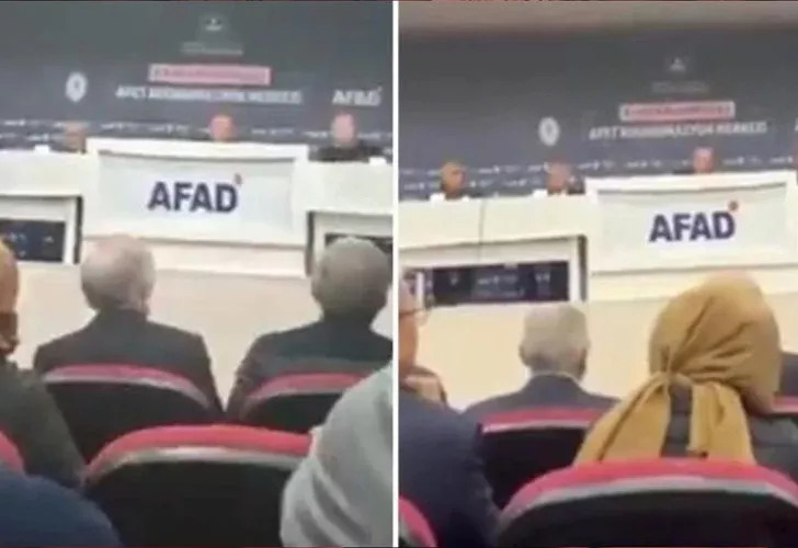 Cumhurbaşkanı Erdoğan ve MHP lideri Devlet Bahçeli Hatay’daki depreme böyle yakalandı!