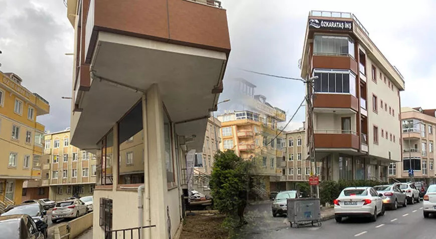 Sosyal medyada çok konuşulan fotoğraf! Müteahhit konuştu: Deprem yönetmeliğine uygun