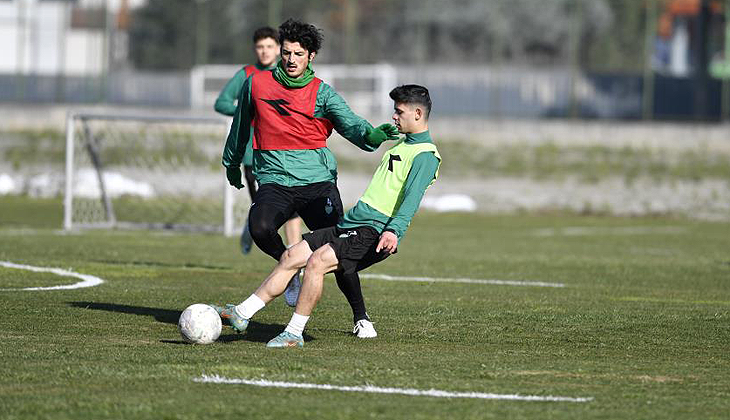 Bursaspor’da hazırlıklar devam ediyor