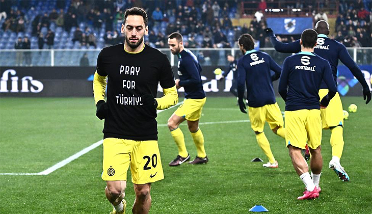 Hakan Çalhanoğlu afetzedeleri unutmadı