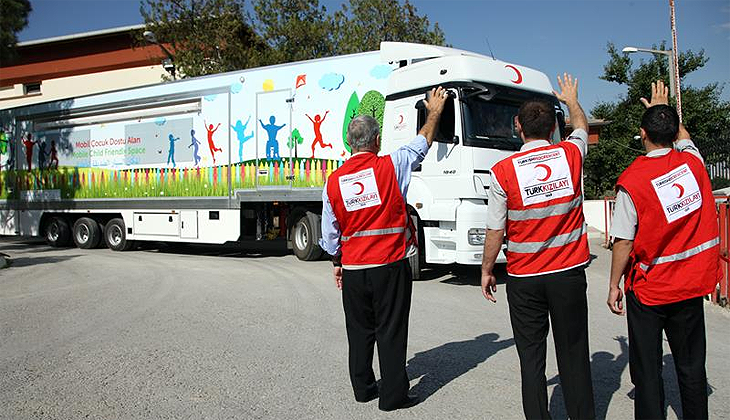 Kızılay deprem bölgelerinde ‘Çocuk Dostu Alanlar’ kuracak