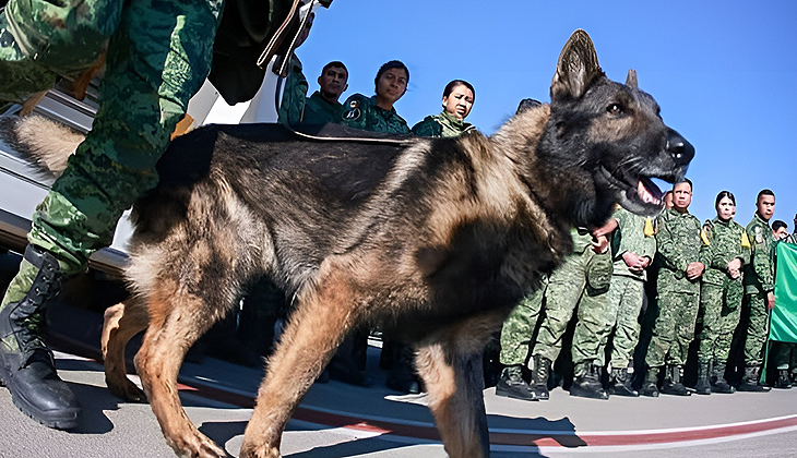 Kurtarma köpeği ‘Proteo’ hayatını kaybetti