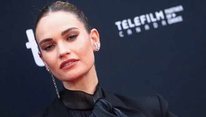 Lily James video yaparak depremzedeler için bağış toplayacak