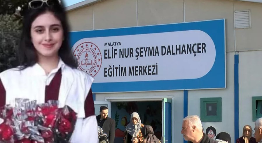 Depremde hayatını kaybeden üniversiteli Elif’in ismi konteyner okula verildi