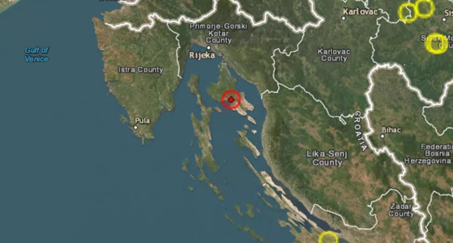 Hırvatistan’da deprem Hırvatistan’da deprem
