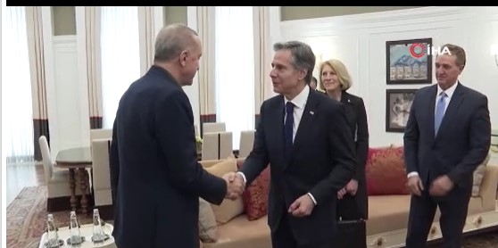 Erdoğan, ABD Dışişleri Bakanı Blinken’i kabul etti Erdoğan, ABD Dışişleri Bakanı Blinken’i kabul etti