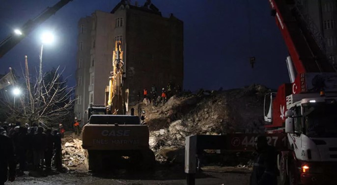 Gaziantep’te arama – kurtarma gece boyu devam etti!
