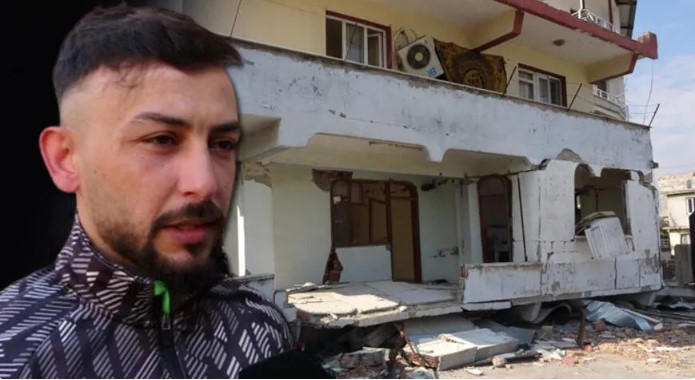 Suriye’de evi bombalandı, Türkiye’de depremde yıkıldı