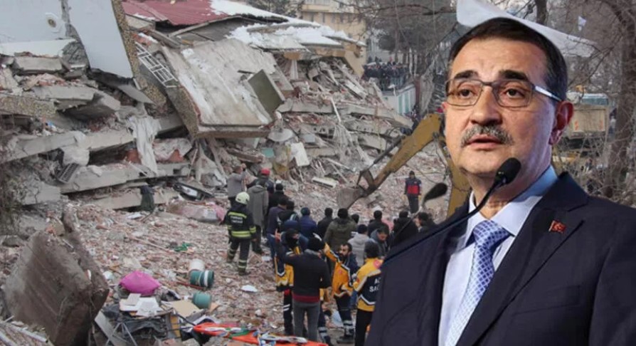 Bakan Dönmez: Elektrik ve doğal gaz hatlarında hasar var