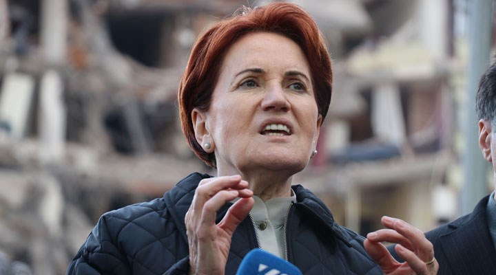 Akşener’den iktidara ‘deprem’ tepkisi