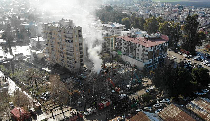 Deprem bölgelerinde tahliye noktaları oluşturuldu