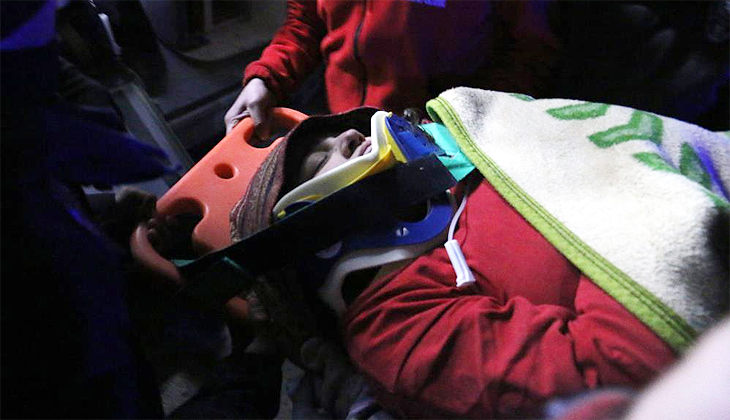 9 aylık hamile kadın 70 saatin ardından sağ kurtarıldı