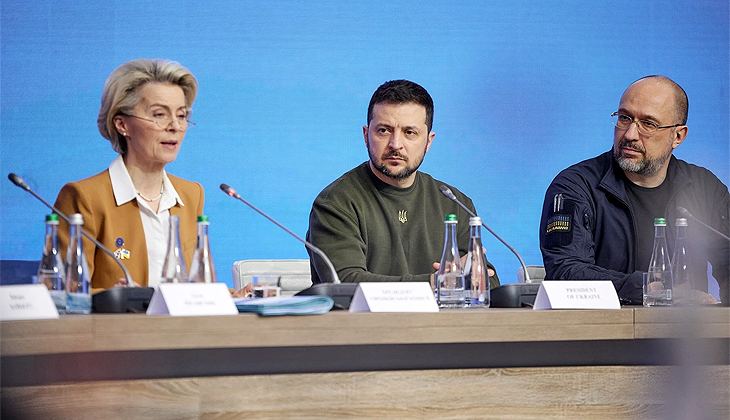 Kiev’de AB-Ukrayna Zirvesi: Üyelik için tarih verilmedi