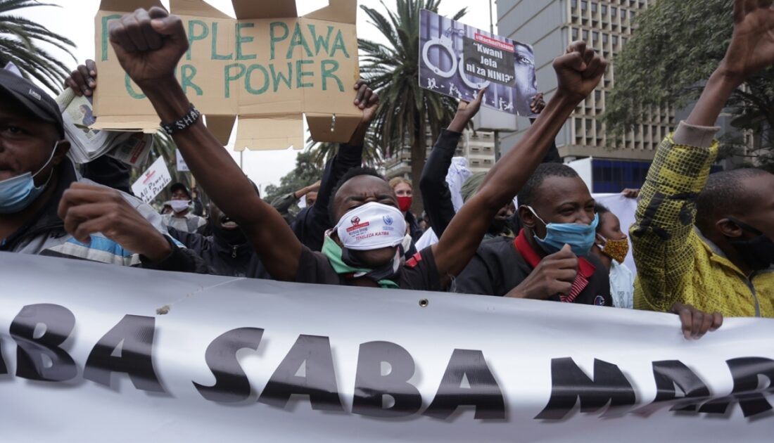 Kenya’da hükümet karşıtı protesto: 24 gözaltı, 1 yaralı