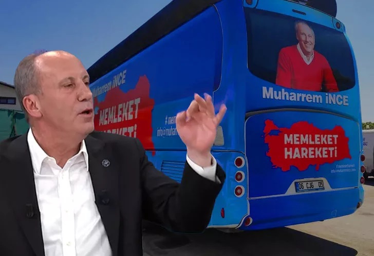 Muharrem İnce iddialı konuştu: Bir telefonum bir de otobüsüm var!