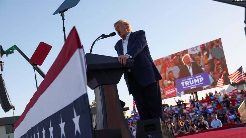 Trump’tan 2024 seçimleri için ilk miting