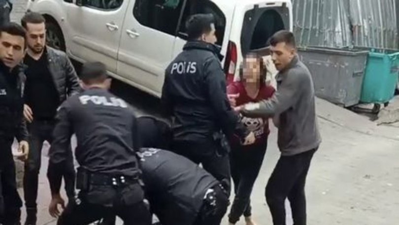 KADES ihbarına giden polise saldırı