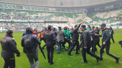 Olaylı Bursaspor-Amed SK maçı sonrası Valilik’ten açıklama: 7 kişi gözaltında!