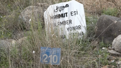 Sahipsiz mezarlar da suya gömülüyor