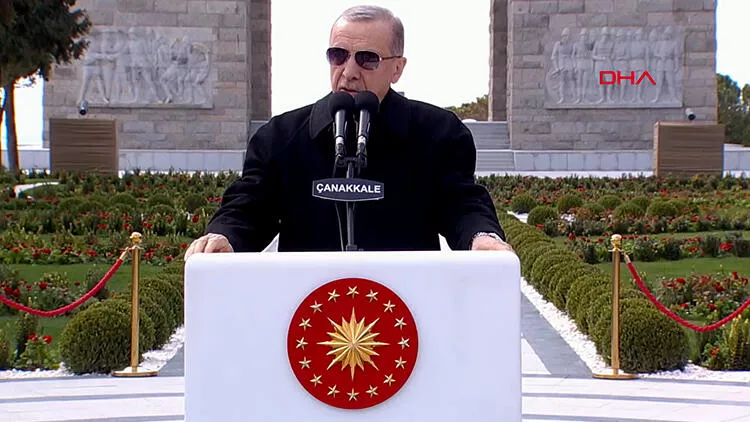 Cumhurbaşkanı Erdoğan Çanakkale’de