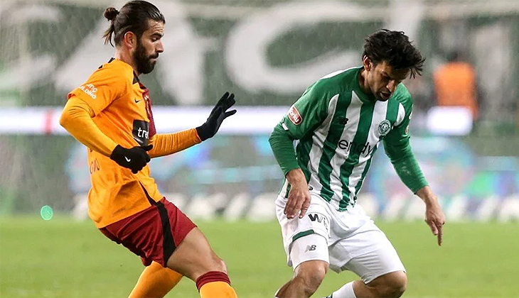 Galatasaray’ın serisi Konya’da son buldu