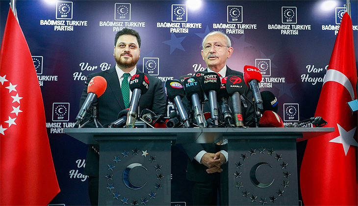 Kılıçdaroğlu’ndan BTP Genel Başkanı Baş’a ziyaret