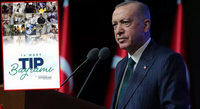 Cumhurbaşkanı Erdoğan’dan ‘Tıp Bayramı’ mesajı Cumhurbaşkanı Erdoğan’dan ‘Tıp Bayramı’ mesajı