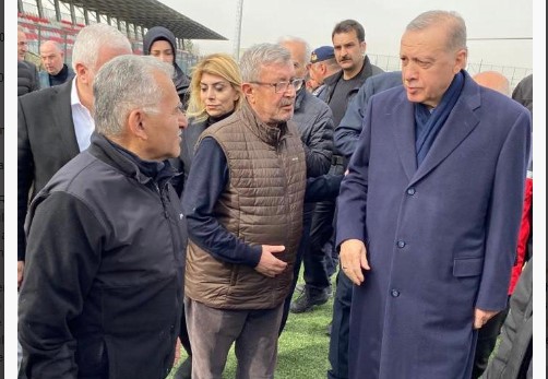 Başkan Büyükkılıç, Erdoğan ile Elbistan’da bir araya geldi